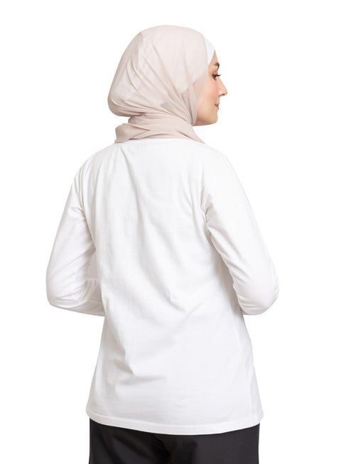 White Long - Sleeve - Khotwh